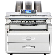 Máy photocopy A0 Ricoh Aficio MP W7100 (4rolls) mới 95%	