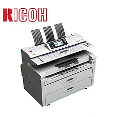   Máy photocopy A0 Ricoh Aficio MP W5100 (2 rolls) mới 95%